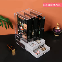 Load image into Gallery viewer, Desktop Earring Earrings Transparent Storage Box