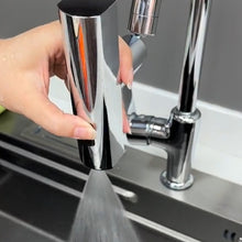 Load image into Gallery viewer, Kitchen Faucet Waterfall Outlet Splash Proof Universal Rotating Bubbler Multifunctional Water Nozzle Extension Kitchen Gadgets