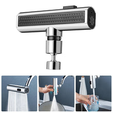 Load image into Gallery viewer, Kitchen Faucet Waterfall Outlet Splash Proof Universal Rotating Bubbler Multifunctional Water Nozzle Extension Kitchen Gadgets