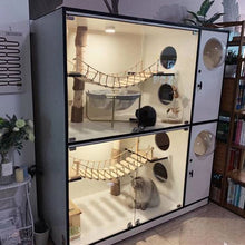 Load image into Gallery viewer, Wall cat furniture pine wall hanging