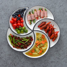 Load image into Gallery viewer, Moon Plate Reunion Bowl Ceramic Tableware