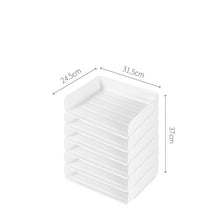 โหลดรูปภาพลงในเครื่องมือใช้ดูของ Gallery Desktop Storage Box For Office Documents
