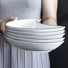 Load image into Gallery viewer, Moon Plate Reunion Bowl Ceramic Tableware