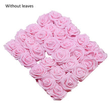 โหลดรูปภาพลงในเครื่องมือใช้ดูของ Gallery 10/20/30 Heads 8CM Artificial PE Foam Rose Flowers Bride Bouquet Flower For Wedding Party Decorative Scrapbooking DIY Flower