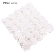 โหลดรูปภาพลงในเครื่องมือใช้ดูของ Gallery 10/20/30 Heads 8CM Artificial PE Foam Rose Flowers Bride Bouquet Flower For Wedding Party Decorative Scrapbooking DIY Flower