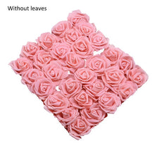โหลดรูปภาพลงในเครื่องมือใช้ดูของ Gallery 10/20/30 Heads 8CM Artificial PE Foam Rose Flowers Bride Bouquet Flower For Wedding Party Decorative Scrapbooking DIY Flower