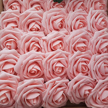 โหลดรูปภาพลงในเครื่องมือใช้ดูของ Gallery 10/20/30 Heads 8CM Artificial PE Foam Rose Flowers Bride Bouquet Flower For Wedding Party Decorative Scrapbooking DIY Flower