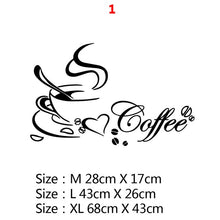 Load image into Gallery viewer, 22 Styles Large Kitchen Wall Sticker Home Decor Decals Vinyl Stickers for House Decoration Accessories Mural Wallpaper Poster