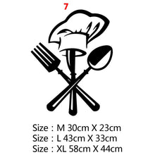 Load image into Gallery viewer, 22 Styles Large Kitchen Wall Sticker Home Decor Decals Vinyl Stickers for House Decoration Accessories Mural Wallpaper Poster