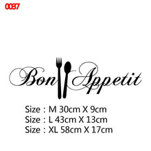 Load image into Gallery viewer, 22 Styles Large Kitchen Wall Sticker Home Decor Decals Vinyl Stickers for House Decoration Accessories Mural Wallpaper Poster