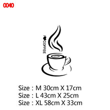 Load image into Gallery viewer, 22 Styles Large Kitchen Wall Sticker Home Decor Decals Vinyl Stickers for House Decoration Accessories Mural Wallpaper Poster