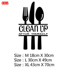 Load image into Gallery viewer, 22 Styles Large Kitchen Wall Sticker Home Decor Decals Vinyl Stickers for House Decoration Accessories Mural Wallpaper Poster