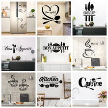 Load image into Gallery viewer, 22 Styles Large Kitchen Wall Sticker Home Decor Decals Vinyl Stickers for House Decoration Accessories Mural Wallpaper Poster
