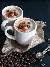 Load image into Gallery viewer, AZQSD Diamond Painting Coffee Cup Diamond Embroidery Flowers Kitchen Diamond Mosaic Scenery Picture Of Rhinestones Needlework