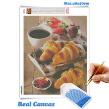 Load image into Gallery viewer, AZQSD Diamond Painting Coffee Cup Diamond Embroidery Flowers Kitchen Diamond Mosaic Scenery Picture Of Rhinestones Needlework