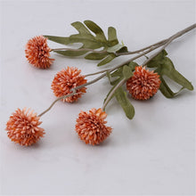 Load image into Gallery viewer, Artificial Flower Yapay Bitki Dandelion False Flower Small Thorn Ball White Hydrangea Simulation Plant For Home Wedding Decor