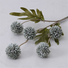 Load image into Gallery viewer, Artificial Flower Yapay Bitki Dandelion False Flower Small Thorn Ball White Hydrangea Simulation Plant For Home Wedding Decor