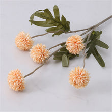 Load image into Gallery viewer, Artificial Flower Yapay Bitki Dandelion False Flower Small Thorn Ball White Hydrangea Simulation Plant For Home Wedding Decor