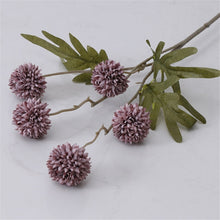Load image into Gallery viewer, Artificial Flower Yapay Bitki Dandelion False Flower Small Thorn Ball White Hydrangea Simulation Plant For Home Wedding Decor