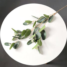 Load image into Gallery viewer, Autumn simulation silk apple leaf eucalypto flower arrangement materials Sen Department green plants Wedding home auditorium