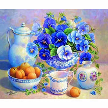 Load image into Gallery viewer, DIY 5D Diamond Painting Fruit Diamond Embroidery Full Round Drill Mosaic Picture Rhinestone Cross Stitch Kitchen Wall Home Decor