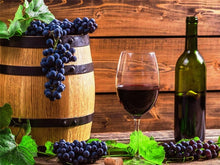 Load image into Gallery viewer, Evershine Diamond Painting Full Square Wine Diamond Embroidery Grape Cross Stitch Picture Of Rhinestones Kitchen Home Decoration