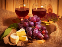 Load image into Gallery viewer, Evershine Diamond Painting Full Square Wine Diamond Embroidery Grape Cross Stitch Picture Of Rhinestones Kitchen Home Decoration