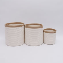 โหลดรูปภาพลงในเครื่องมือใช้ดูของ Gallery Cotton Rope Basket : CRB00001