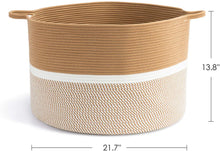 Load image into Gallery viewer, Laundry Basket  : M0013-WBL