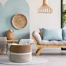 Load image into Gallery viewer, Laundry Basket  : M0013-WBL