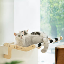 โหลดรูปภาพลงในเครื่องมือใช้ดูของ Gallery Cat Wooden Oversized Hanging Bed Balcony Hammock
