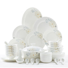 โหลดรูปภาพลงในเครื่องมือใช้ดูของ Gallery Bone China Tableware Set Bowl And Plate European Style Bowl And Dish Set
