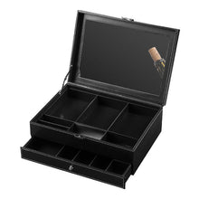 Load image into Gallery viewer, Multifunctional Desktop Storage Watch Jewelry Box
