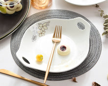 โหลดรูปภาพลงในเครื่องมือใช้ดูของ Gallery Bone China Tableware Set Bowl And Plate European Style Bowl And Dish Set
