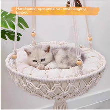 โหลดรูปภาพลงในเครื่องมือใช้ดูของ Gallery Cat Hammock Hanging Nest Basket Swing
