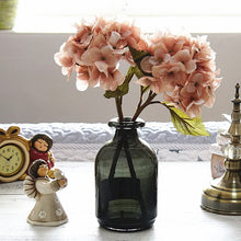โหลดรูปภาพลงในเครื่องมือใช้ดูของ Gallery 1 Bundle Silk Hydrangea Autumn Vase for Home Decor Christmas Decorative Wedding Bridal Bouquet Wall Set Artificial Flowers Cheap
