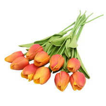 โหลดรูปภาพลงในเครื่องมือใช้ดูของ Gallery 10PCS Tulip Artificial Flower Real Touch Artificial Bouquet Fake Flower for Wedding Decoration Flowers Home Garen Decor
