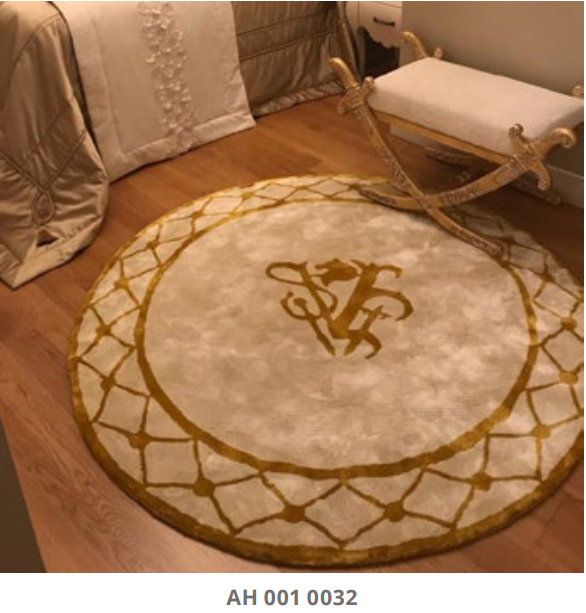Luxury Classic Brand Circle Carpet
