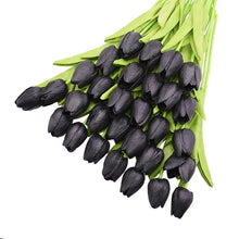 โหลดรูปภาพลงในเครื่องมือใช้ดูของ Gallery 31Pcs Tulips Artificial Flower Real Touch Tulipe Flowers Fake Flowers Wedding Decoration Flowers Christmas Home Garden Decor
