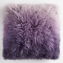 Load image into Gallery viewer, Ombre Mongolian Pillow 22&quot;
