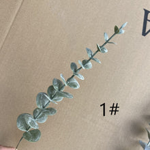 โหลดรูปภาพลงในเครื่องมือใช้ดูของ Gallery Artificial Eucalyptus Leaves Stems Eucalipto Branches Artificial Plants for Floral Bouquets Wedding Holiday Greenery Decor
