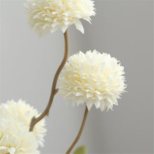 โหลดรูปภาพลงในเครื่องมือใช้ดูของ Gallery Artificial Flower Yapay Bitki Dandelion False Flower Small Thorn Ball White Hydrangea Simulation Plant For Home Wedding Decor
