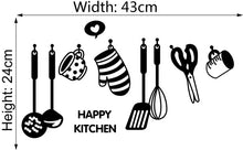 Load image into Gallery viewer, Kitchen Wall Stickers Vinyl Wall Decals for Kitchen English Quote Home Decor Art Decorative Stickers PVC Dining Room For Bar PVC
