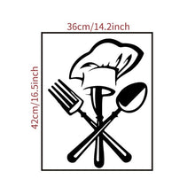 Load image into Gallery viewer, Kitchen Wall Stickers Vinyl Wall Decals for Kitchen English Quote Home Decor Art Decorative Stickers PVC Dining Room For Bar PVC
