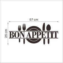 Load image into Gallery viewer, Kitchen Wall Stickers Vinyl Wall Decals for Kitchen English Quote Home Decor Art Decorative Stickers PVC Dining Room For Bar PVC

