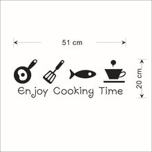 Load image into Gallery viewer, Kitchen Wall Stickers Vinyl Wall Decals for Kitchen English Quote Home Decor Art Decorative Stickers PVC Dining Room For Bar PVC

