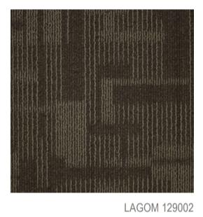 Cabaltica Commercial Carpet Tiles Model: CBTC-LAGOM 129
