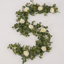 โหลดรูปภาพลงในเครื่องมือใช้ดูของ Gallery PARTY JOY 2M Artificial Flowers Plants Fake Eucalyptus Vine Garland Hanging for Wedding Home Office Party Garden Craft Art Decor
