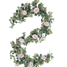 โหลดรูปภาพลงในเครื่องมือใช้ดูของ Gallery PARTY JOY 2M Artificial Flowers Plants Fake Eucalyptus Vine Garland Hanging for Wedding Home Office Party Garden Craft Art Decor
