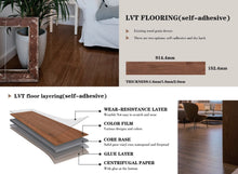 Load image into Gallery viewer, LVT &amp; SPC (wood) Flooring Color: UA6278
